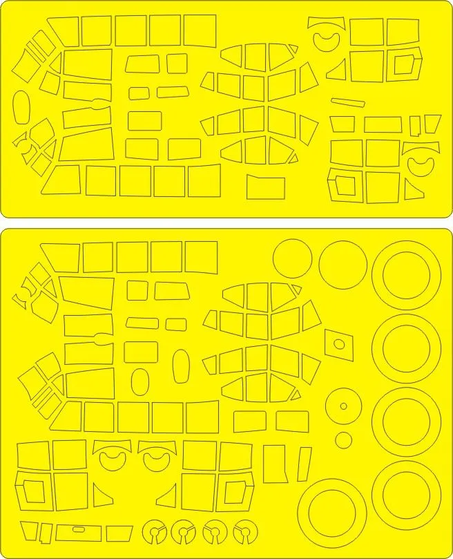 Ju 88A-8 Paravane EXPERT mask for ICM 1:48