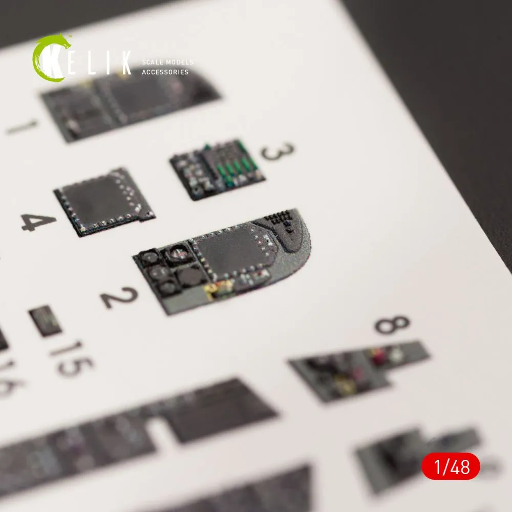 F/A-18B "Hornet" interio for Kinetic 1:48