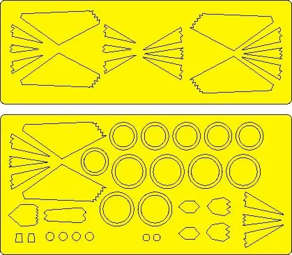 F-117A EXPERT mask for Academy 1:48