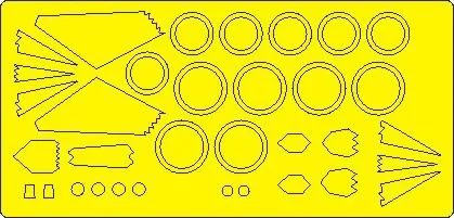 F-117A mask for Academy 1:48