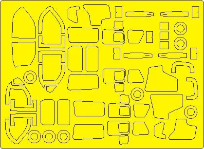 O-2A Skymaster EXPERT mask for Revell 1:48