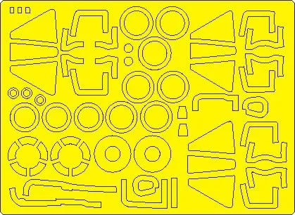 Su-25 Frogfoot EXPERT mask for Zvezda 1:48
