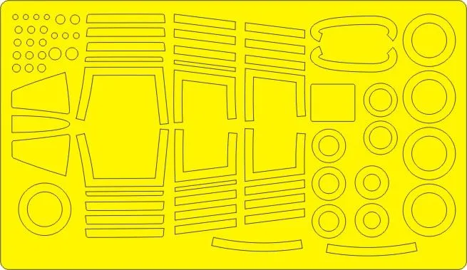 F-104A/C Starfighter ADVANCED mas for Kinetic 1:48