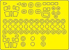 Tu-160 Blackjack EXPERT mask for Zvezda 1:144