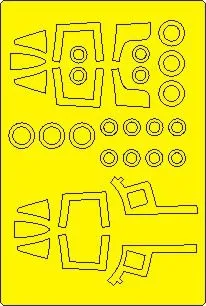 U-2A Dragon Lady EXPERT mask for Hobby Boss 1:72