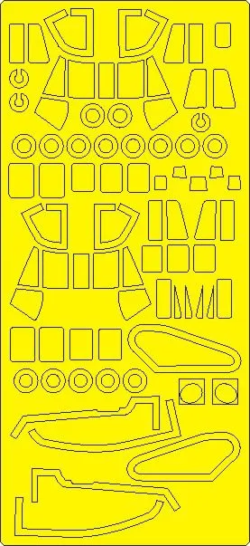 Sikorsky SH-3/S-61A Sea King EXPERT mask for Dragon 1:72