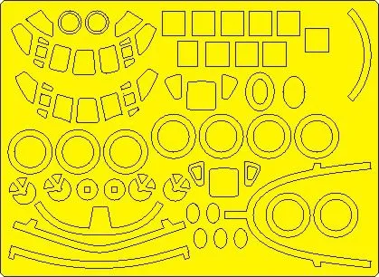 Vickers Valiant mask for Airfix 1:72