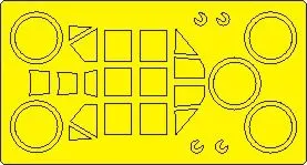 Bf 109F-2/F-4 BASIC mask for ICM 1:48