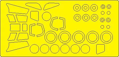 Mi-4 Hound mask for Trumpeter 1:48