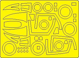 F-4C/D Phantom II mask for Zoukei-Mura 1:48