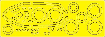 F-35A Lightning II mask for Tamiya 1:48