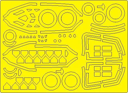 F-35A Lightning II EXPERT mask for Tamiya 1:48