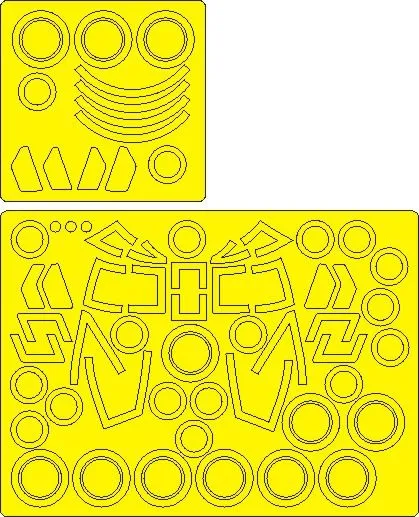 CH-47A Chinook ADVANCED mask for Hobby Boss 1:48