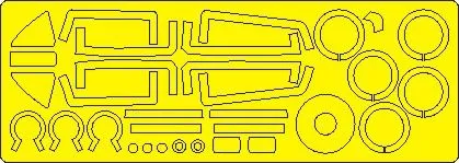 TA-4J, TA-4F, TA-4 Skyhawk mask for Hasegawa 1:48