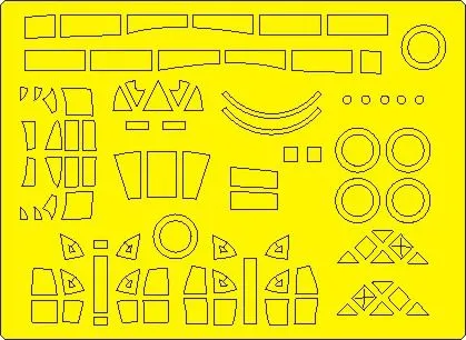 Vickers Wellington Mk.II mask for Airfix 1:72