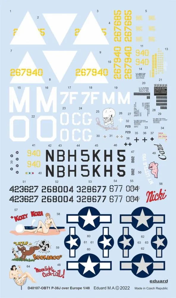 P-38J over Europe 1:48