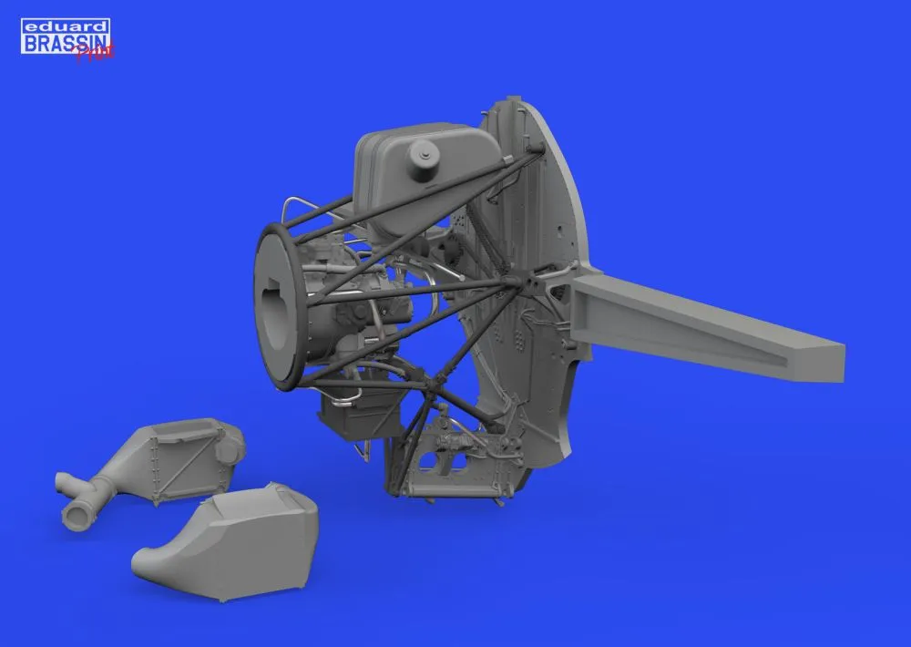 F4F-3 wheel bay PRINT 1:48