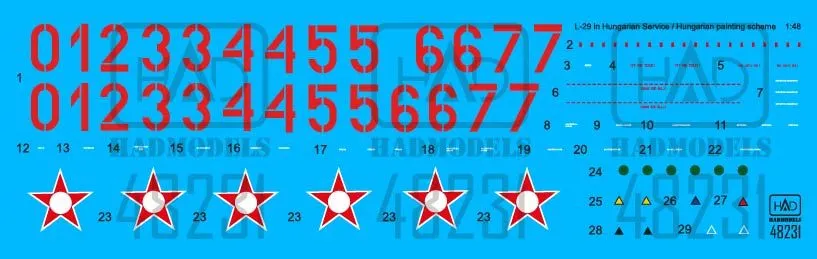 L-29 Hungarian Air Force Part 2 1:48