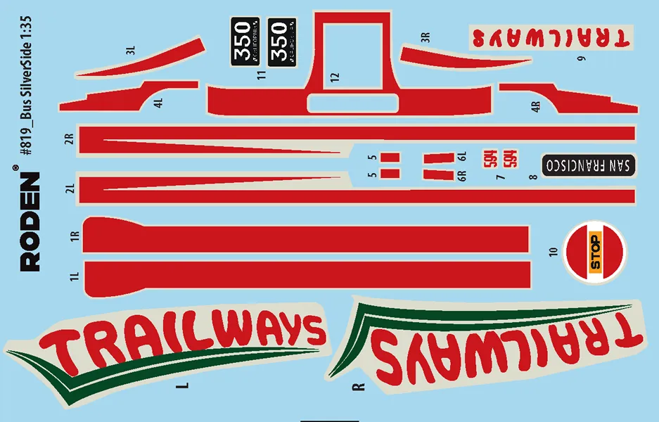 PD-3751 Silversides Bus 1:35