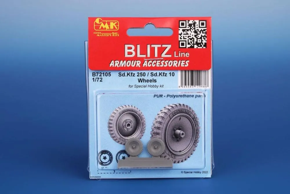 Sd.Kfz 250 / Sd.Kfz 10 Wheels 1:72