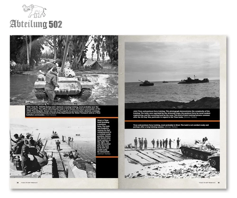 T-54/5 to IDF Tiran 4/5