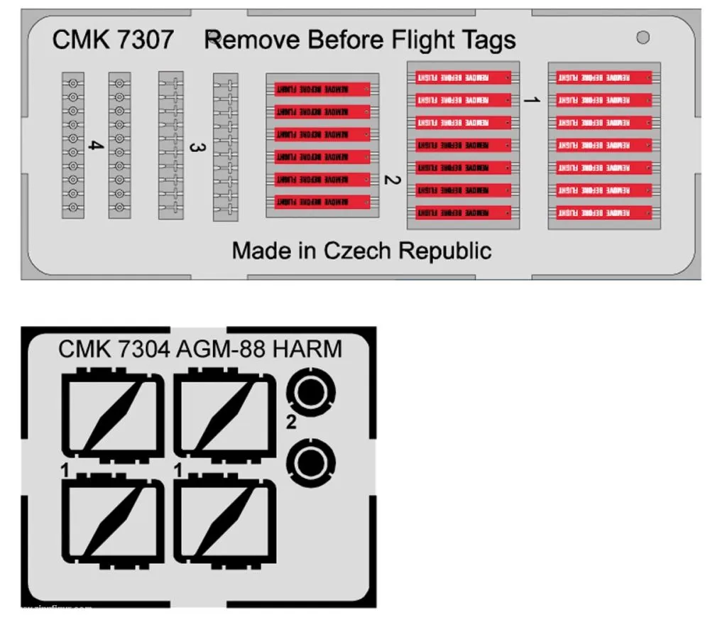 AGM-88 HARM Air-to-Surface Missile 1:72