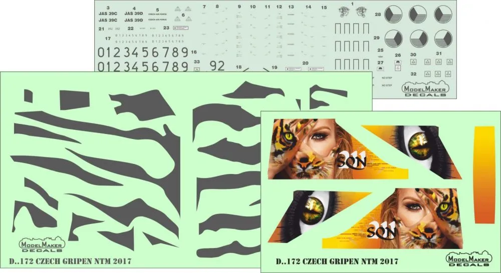 Saab 39 - Czech Gripen NTM 2017 1:48