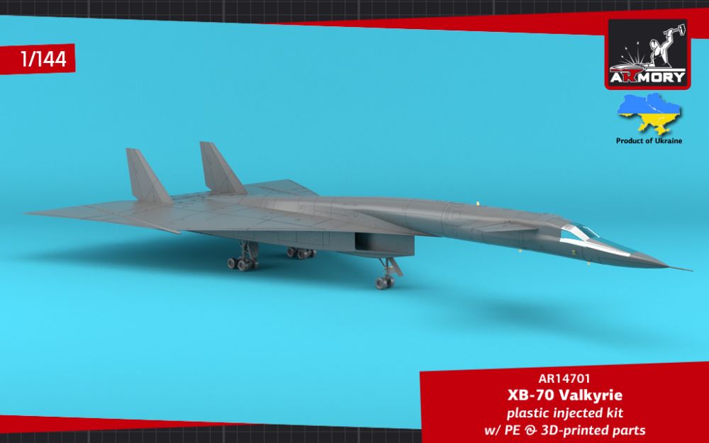 XB-70 Valkyrie 1:144