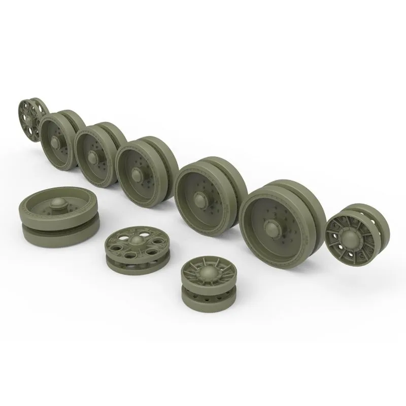 T-34 Wheels set 1943-44 series 1:35