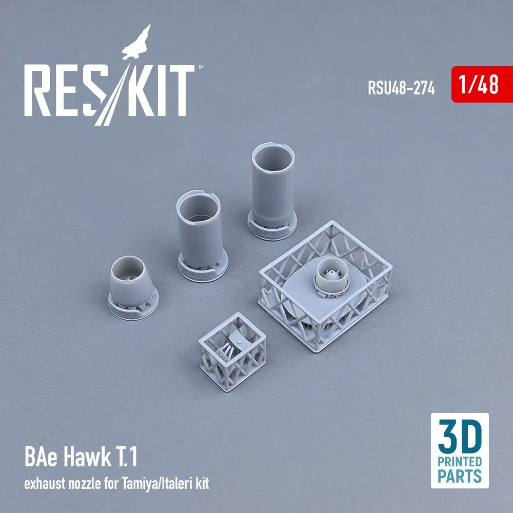 BAe Hawk T.1 exhaust nozzle for Tamiya/Italeri 1:48