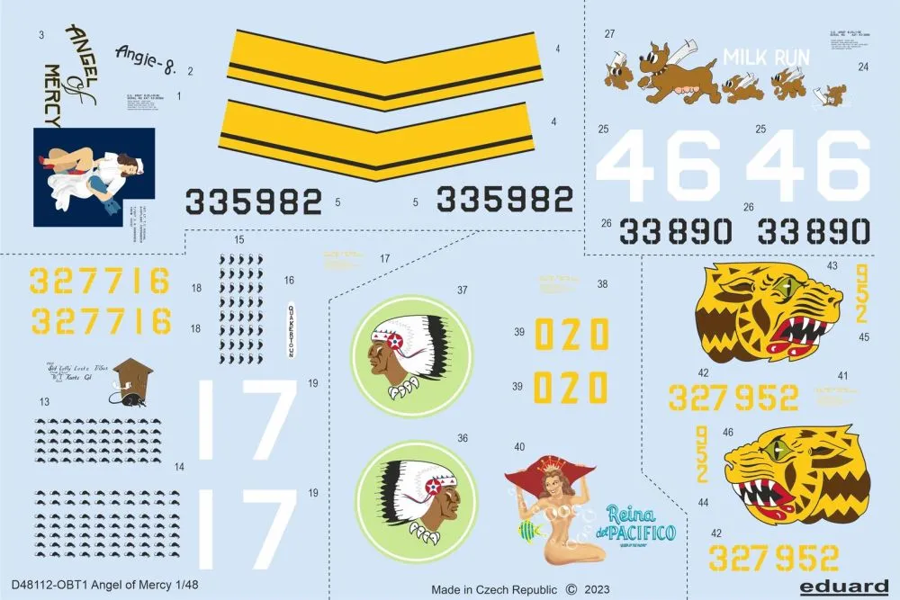 B-25J Angel of Mercy 1:48