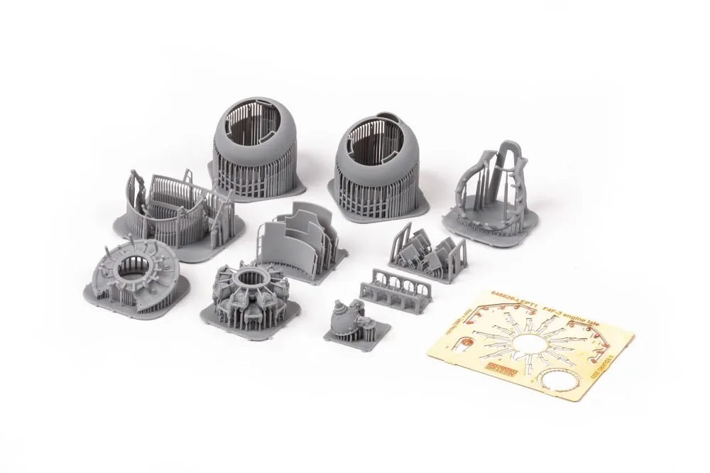 F4F-3 engine late PRINT 1:48