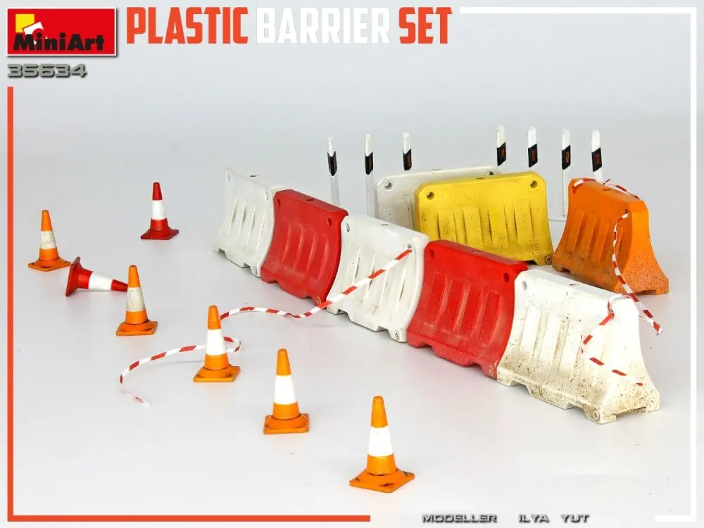Plastic Barrier Set 1:35
