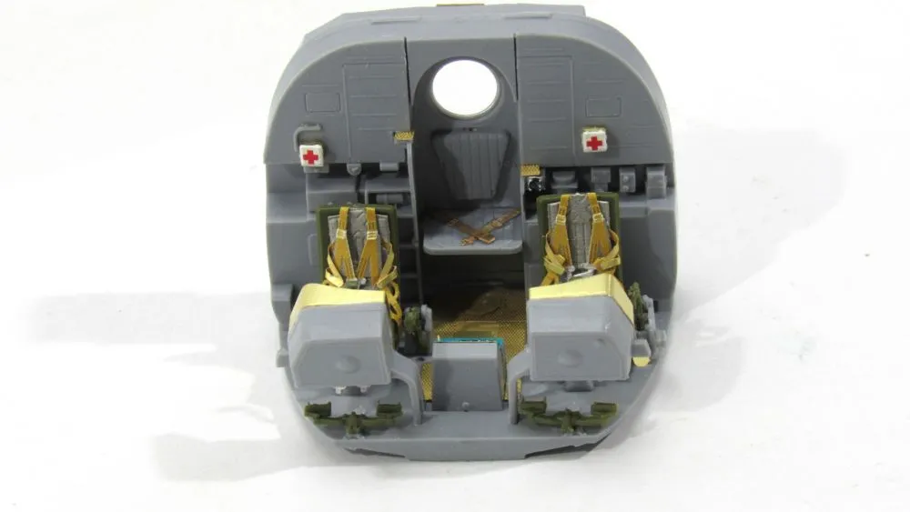 Mi-8MT cockpit for Zvezda 1:48