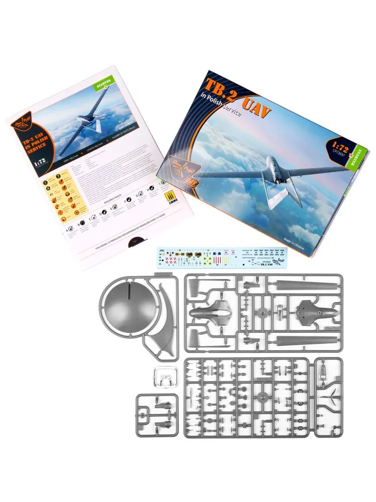 Bayraktar TB.2 UAV in Polish service 1:72