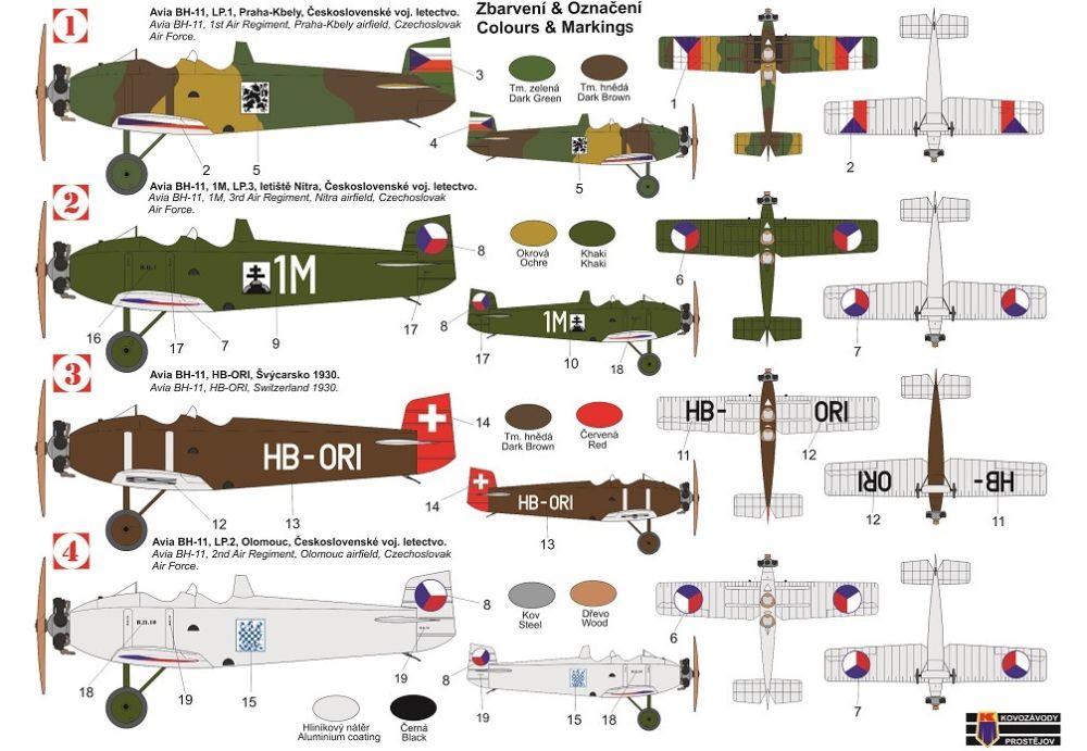 Avia BH-11 Boska 1:72
