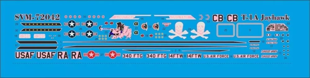 T-1A Jayhawk jet trainer 1:72