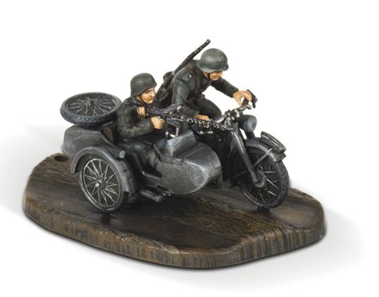 German Motorcycle R12 1:72