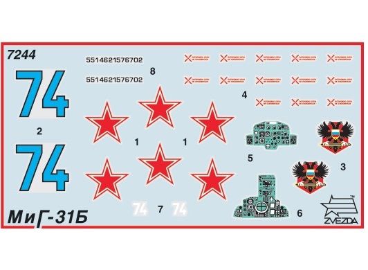 MiG-31B Foxhound 1:72