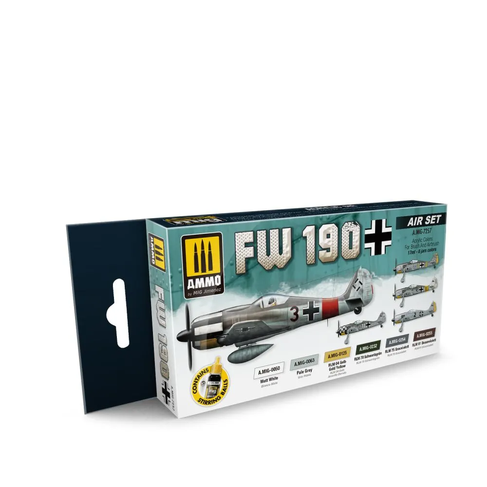 Fw 190 colors set