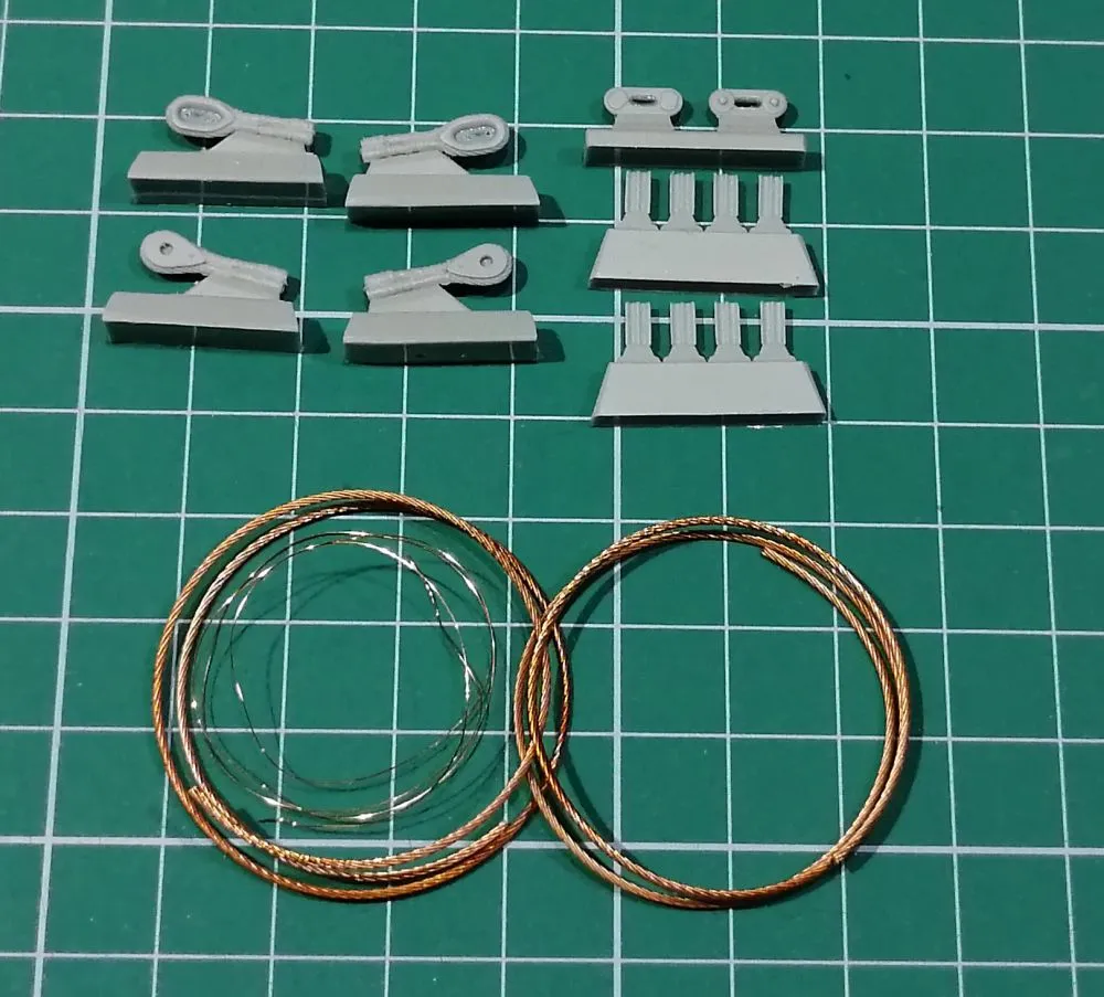 Merkava I & II Tanks towing cable 1:35