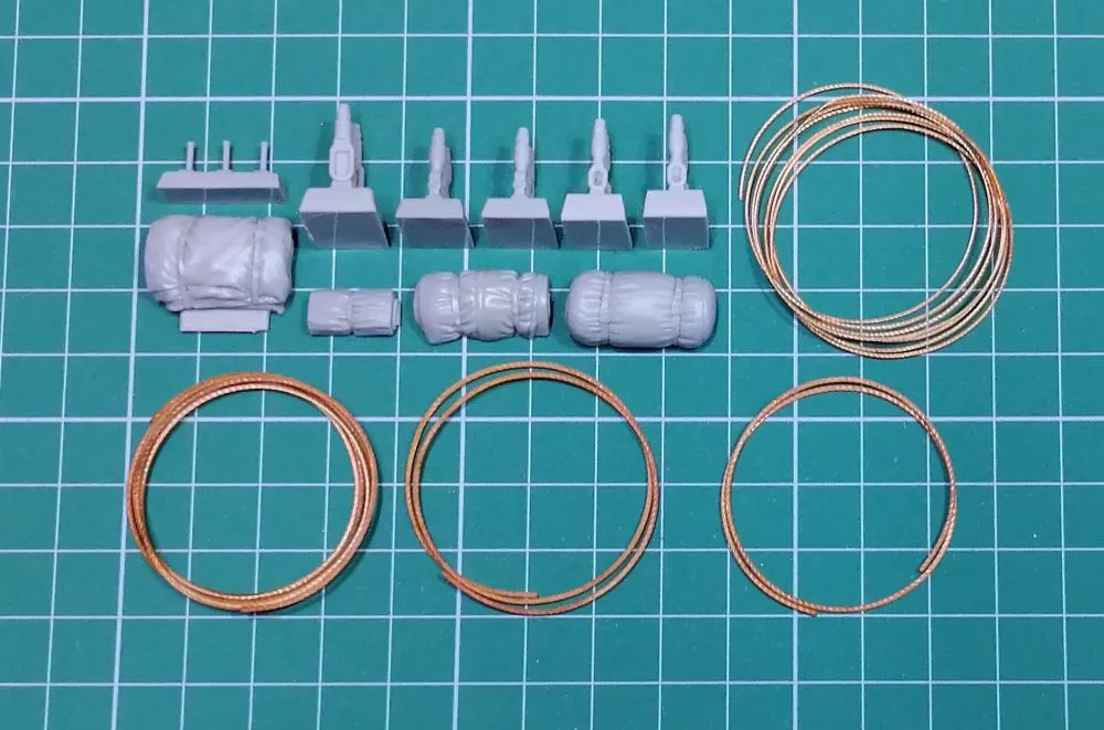 M88A1 ARV towing cable 1:35