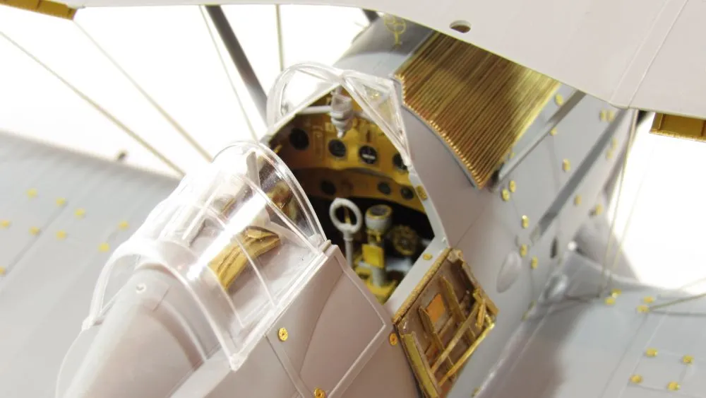 Gloster Gladiator interieur for ICM 1:32