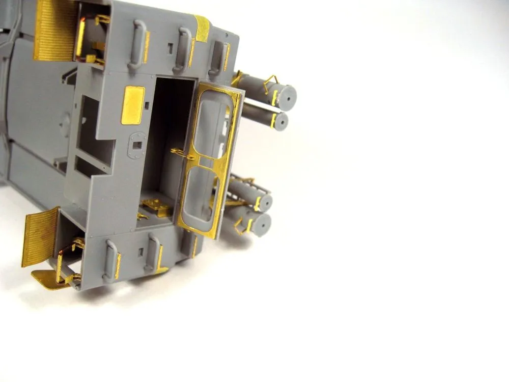 AC-40-137A Soviet Fire Car. Exterior set for ICM 1:35