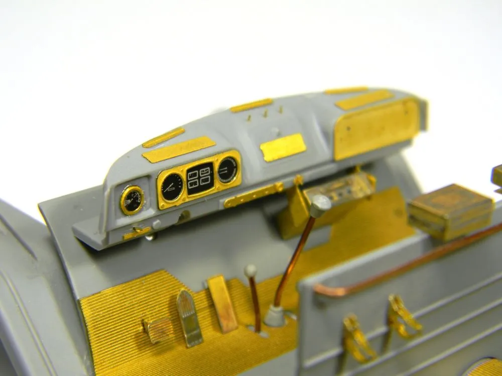 AC-40-137A Soviet Fire Car. Interior set for ICM 1:35