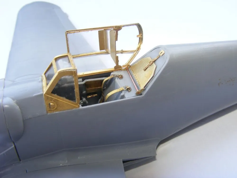 Bf 109G Cockpit canopy (Erla) for Zvezda 1:48