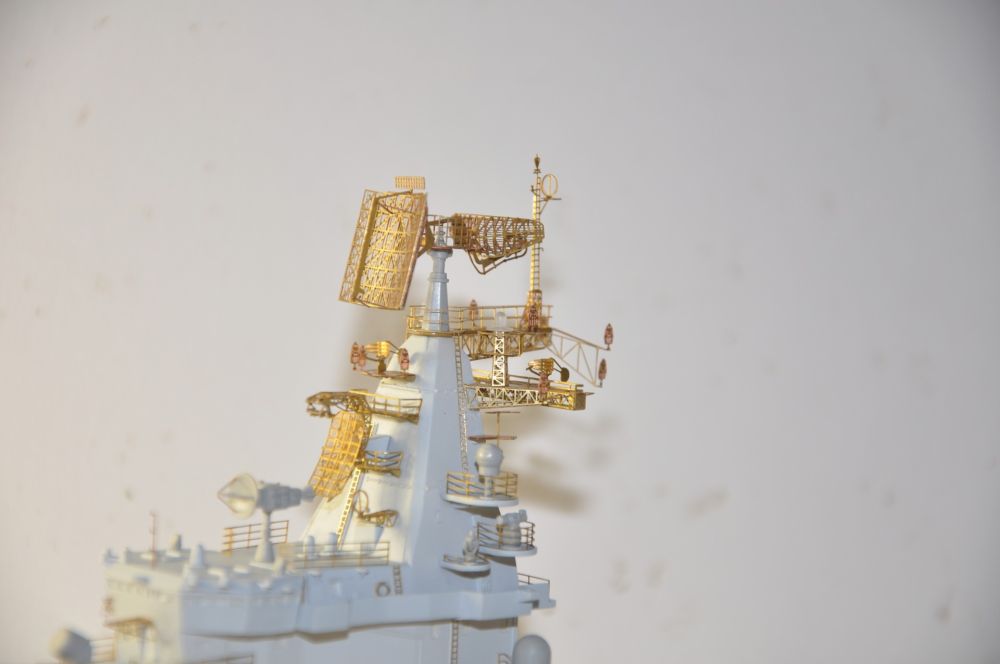 Russian Navy Varyag, Moskva detail set for Trumpeter 1:350