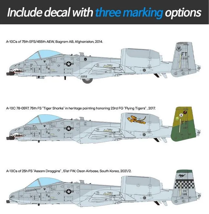 A-10C Thunderbolt II "75TH FS FLYING TIGERS" 1:48