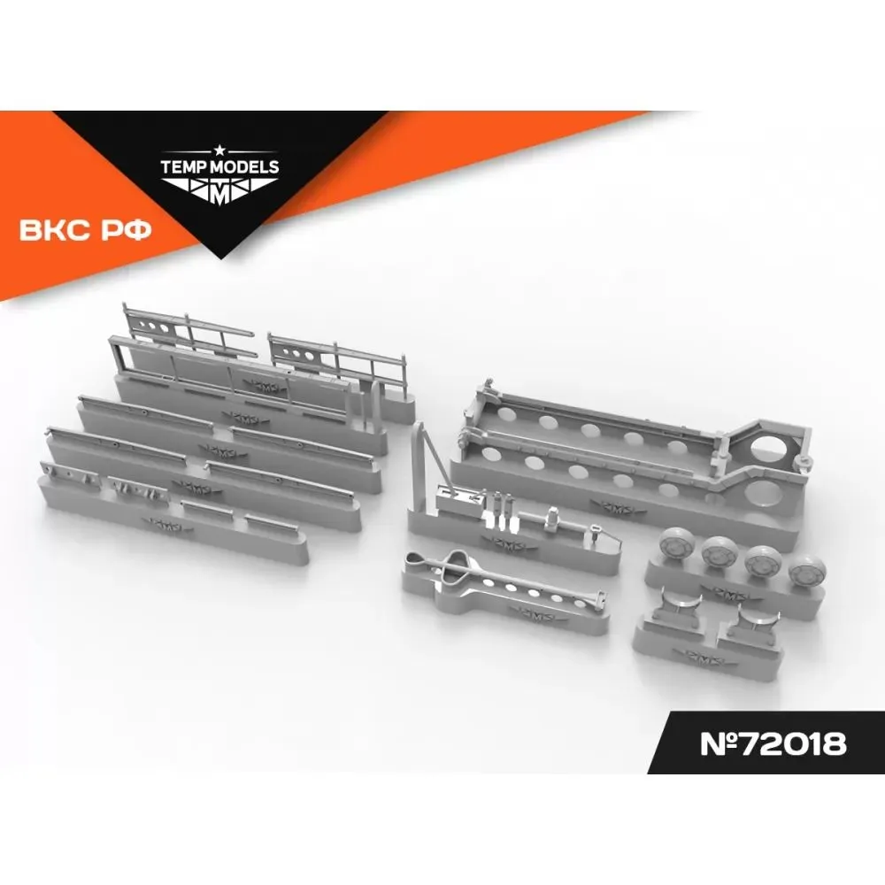 Transport Trolley with Hydraulic Lift (Russian) 1:72