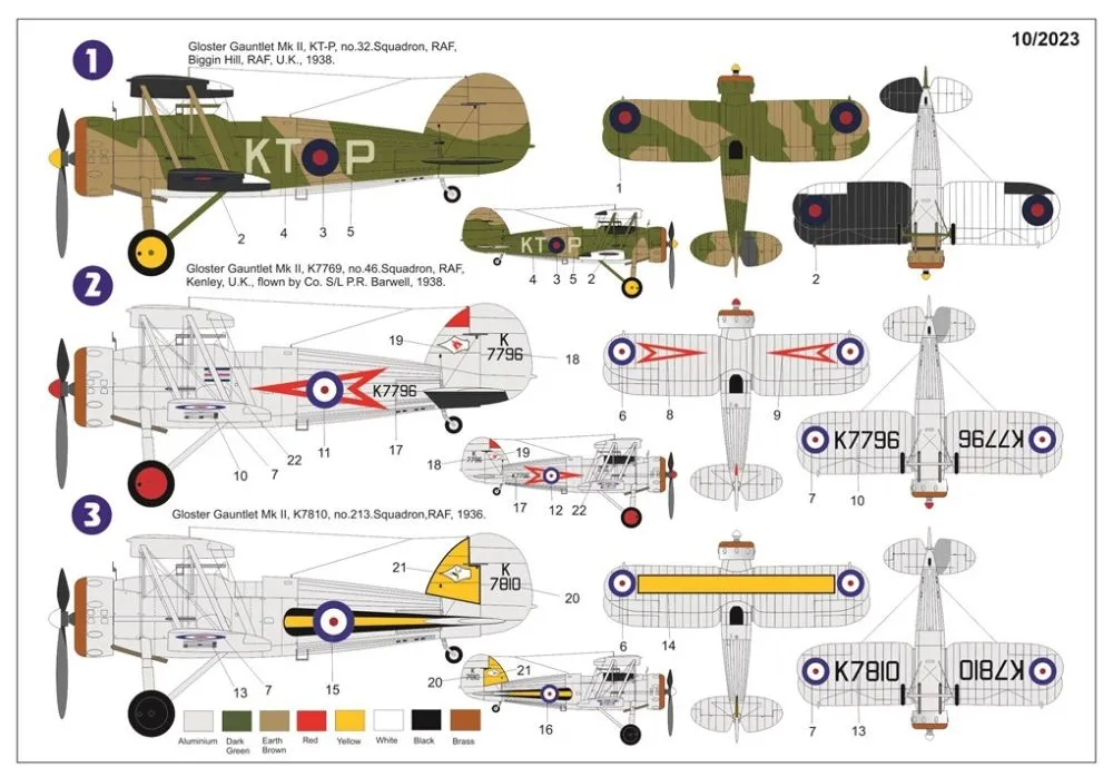 Gloster Gauntlet Mk.II RAF 1:72